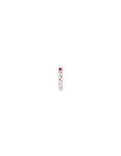 Lanberg PS1-05F-0300-W base múltiple 3 m 5 salidas AC Interior Blanco