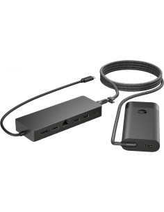 HP Combinación de concentrador USB-C universal y cargador para