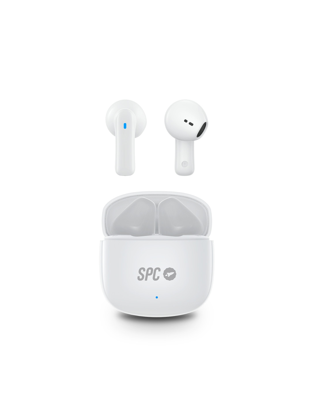 SPC Zion 2 Play Auriculares Inalámbrico Dentro de oído Llamadas/Música USB Tipo C Bluetooth Blanco