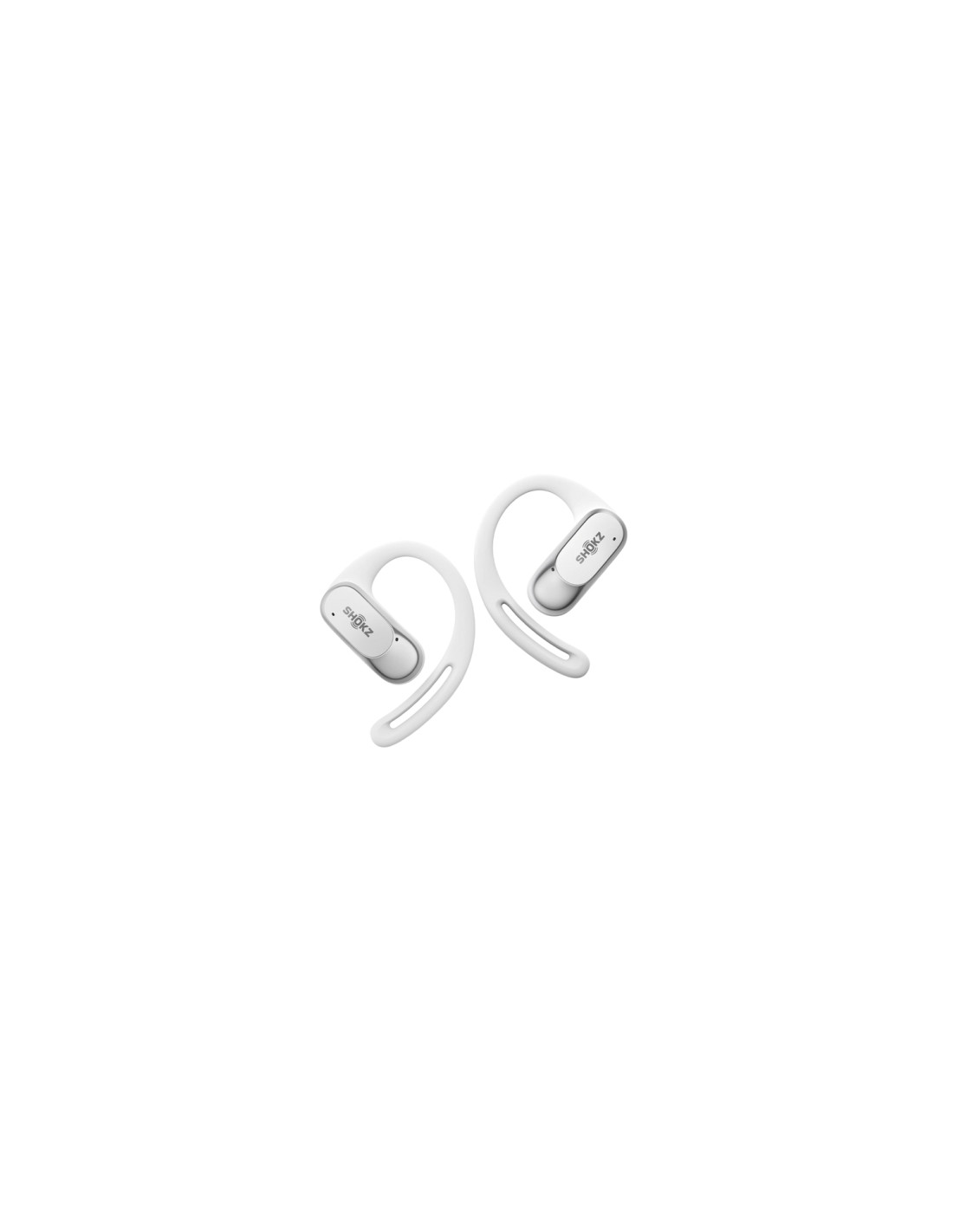 SHOKZ OpenFit Air, weiss Auriculares Inalámbrico gancho de oreja Llamadas/Música/Deporte/Uso diario Bluetooth Blanco
