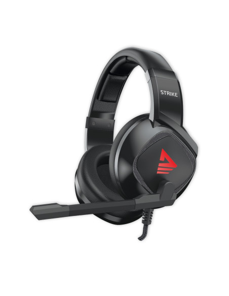Savio Strike Auriculares Alámbrico Diadema Música/uso diario Negro, Rojo