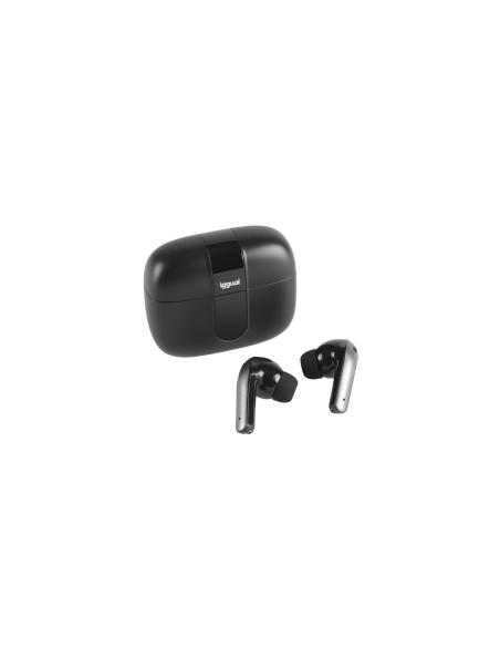 iggual Auriculares inalámbricos TWS Bluetooth negr