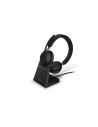 Auriculares Jabra Evolve2 65, UC Stereo Auriculares Diadema USB Tipo C Bluetooth Negro 26599-989-889