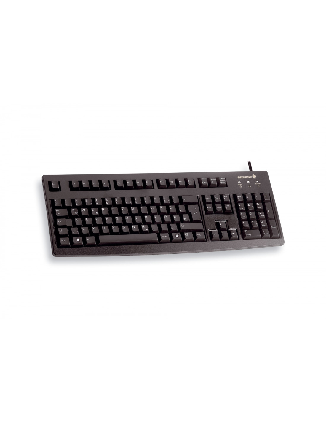 CHERRY G83-6105 teclado USB QWERTZ Alemán Negro