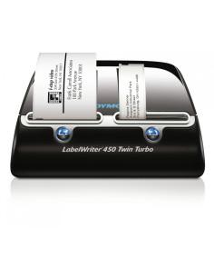 Dymo LabelWriter 450 twinturbo Impresora de etiquetas termica directa negro plata