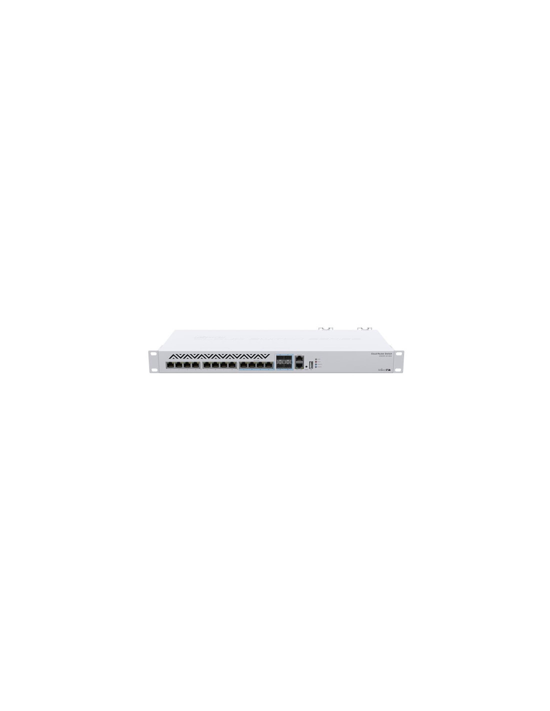 Mikrotik switch L3 10G Ethernet (100/1000/10000) 1U Blanco
