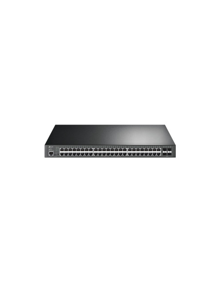 TP-LINK TL-SG3452P switch Gestionado L2/L2+ Gigabit Ethernet (10/100/1000) Energͭa sobre Ethernet (PoE) Negro