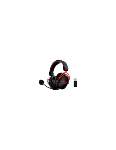 HyperX Cloud Alpha - Auriculares inalámbricos gaming (negro y rojo)