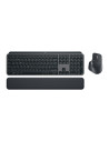 Logitech MX Keys S Combo teclado Ratón incluido RF Wireless + Bluetooth QWERTZ Suizo Grafito