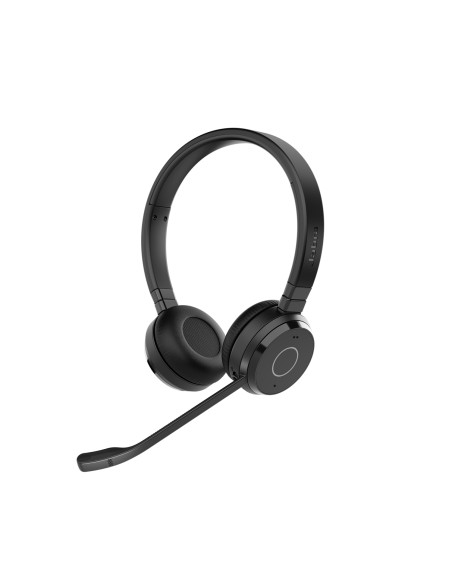 Jabra Evolve 65 TE Auriculares Inalámbrico y alámbrico Diadema Oficina/Centro de llamadas USB tipo A Bluetooth Negro