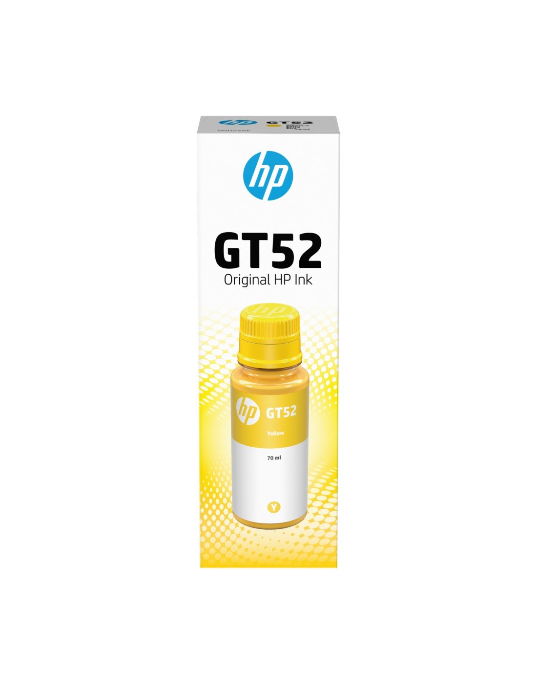 HP Botella de Tinta Original GT52 amarilla