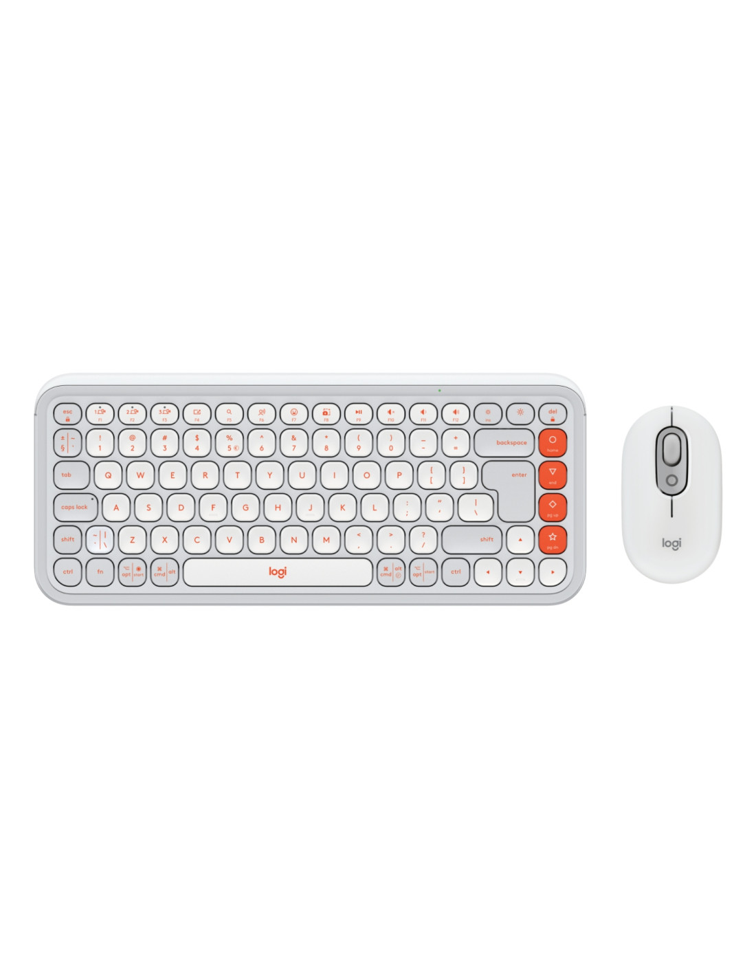 Logitech 920-013141 teclado Ratón incluido Universal Bluetooth QWERTY Internacional de EE.UU. Blanco
