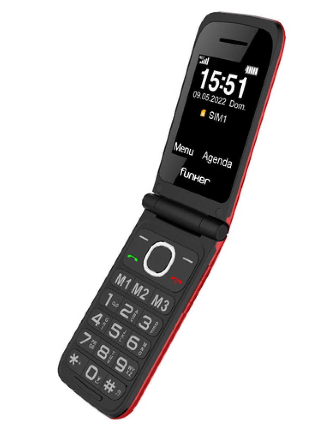 Funker C200 Comfort 4G - ROJO