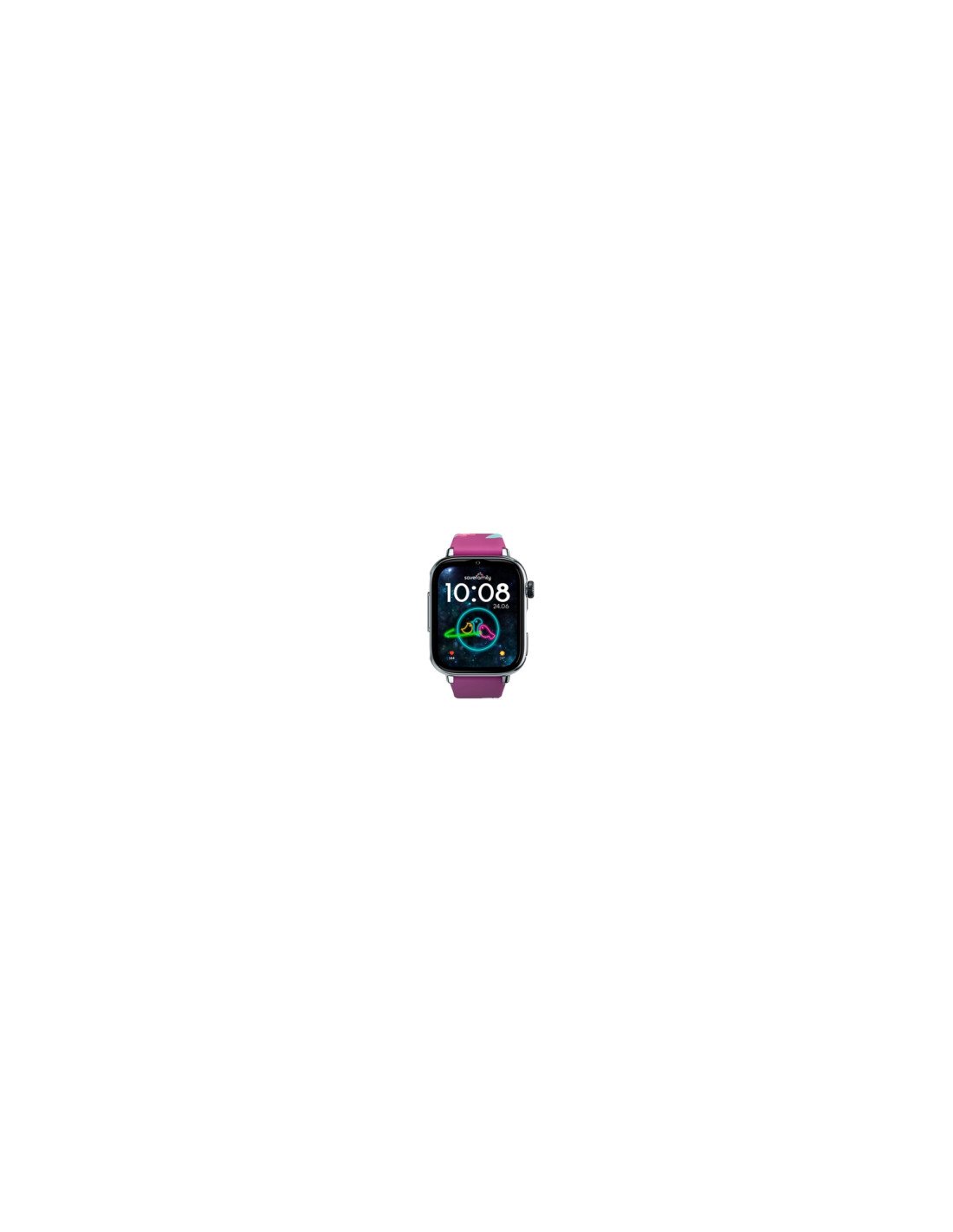 SaveFamily SaveWatch Plus 2 Reloj Inteligente para niños 4G Esfera Negra correa silicona Maui