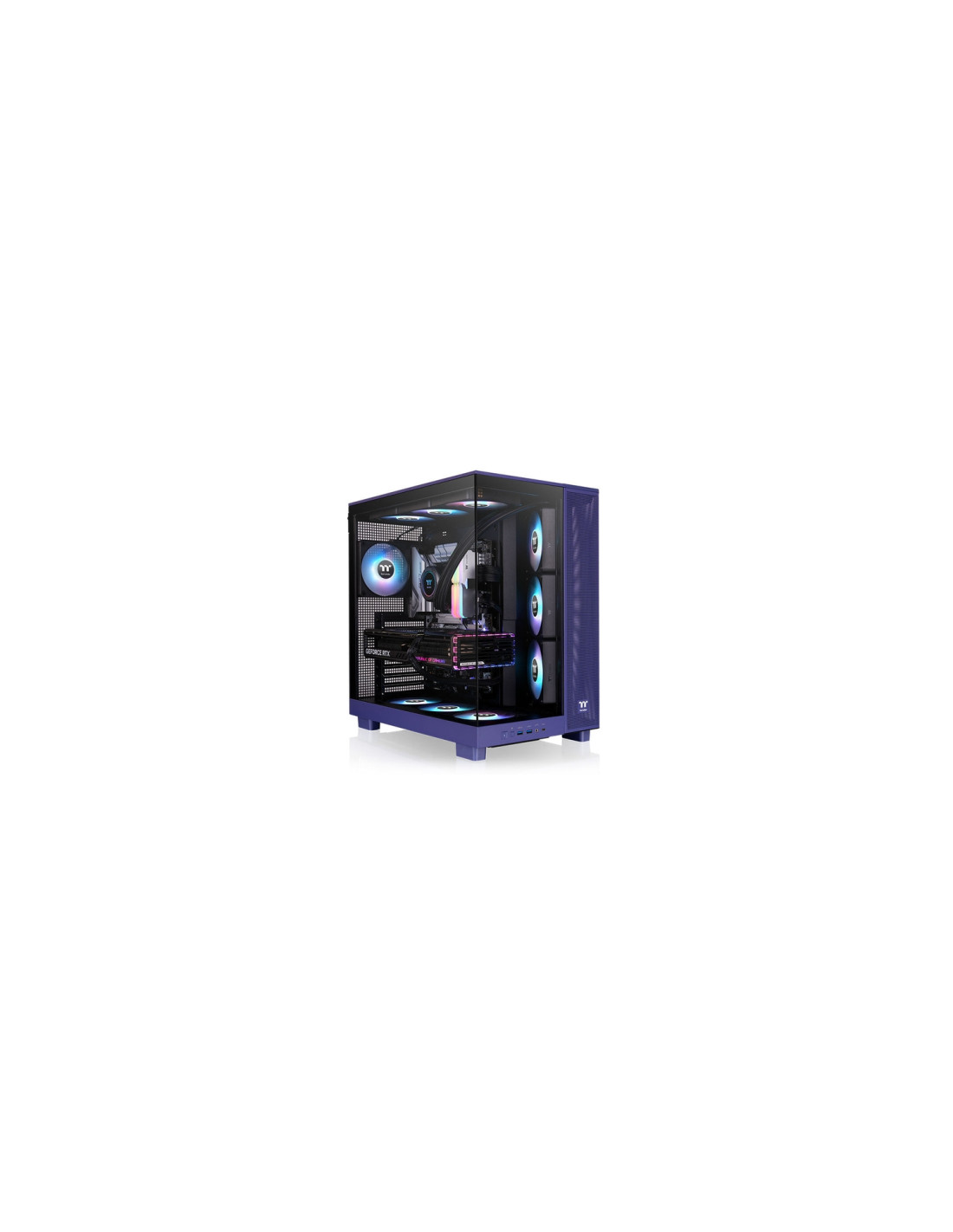 Thermaltake CA-11E-00MNWN-00 carcasa de ordenador Midi Tower Azul
