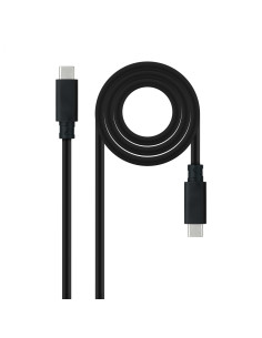 Nanocable Cable USB 3.1 Gen2 10Gbps 5A, 4K/60Hz, USB-C/M-USB-C/M,