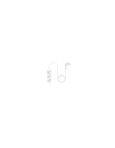 Nanocable Regleta de Enchufes con 3 Tomas, 1.4 m, Blanco 2