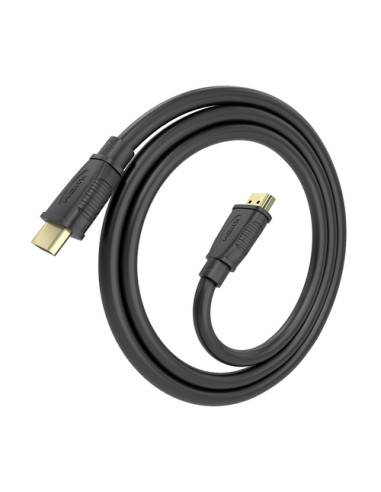 AISENS Cable HDMI V2.1 CCS Ultra Alta Velocidad / HEC 8K@60Hz 48Gbps, A/M-A/M, Negro, 1.0m