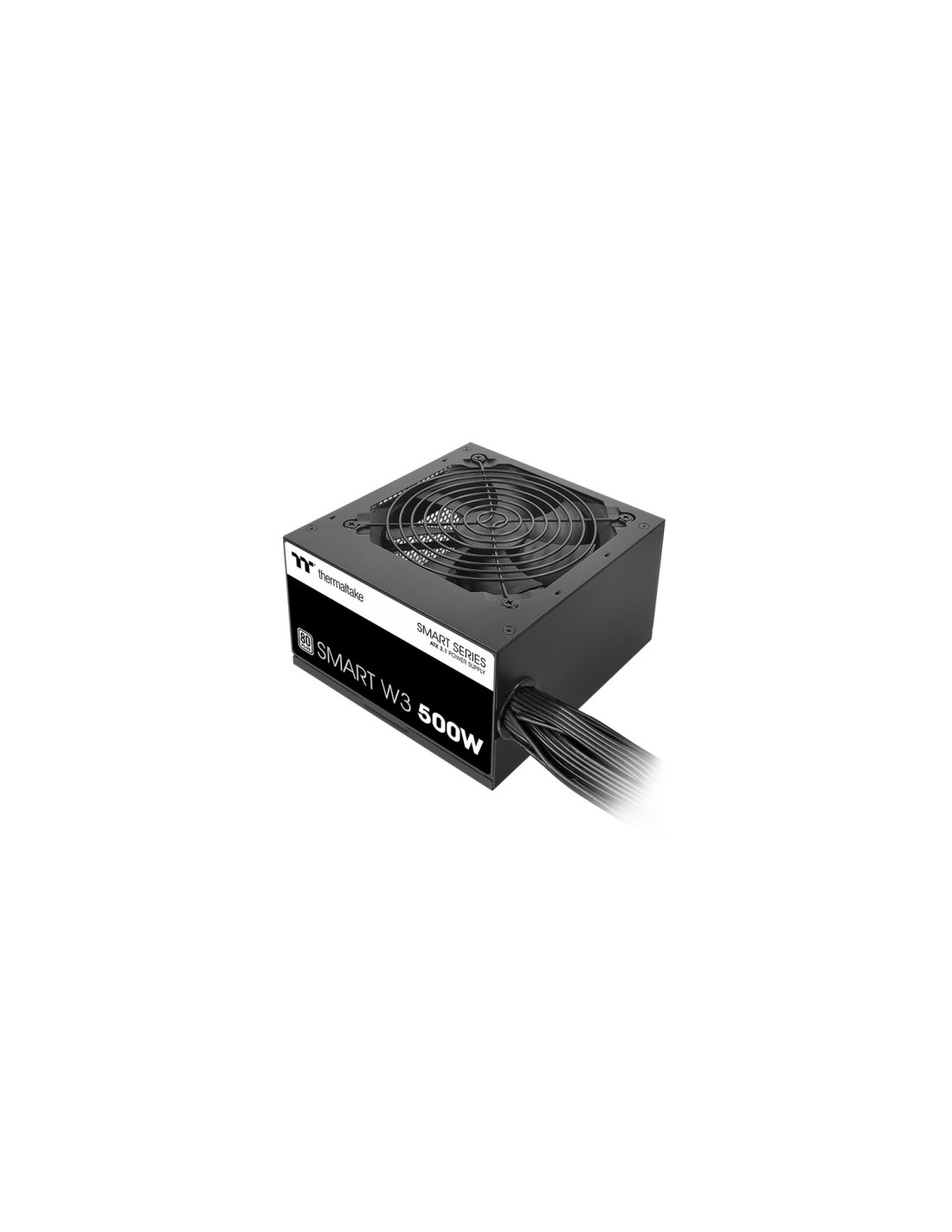 Thermaltake Smart W3 unidad de fuente de alimentación 500 W 24-pin ATX ATX Negro