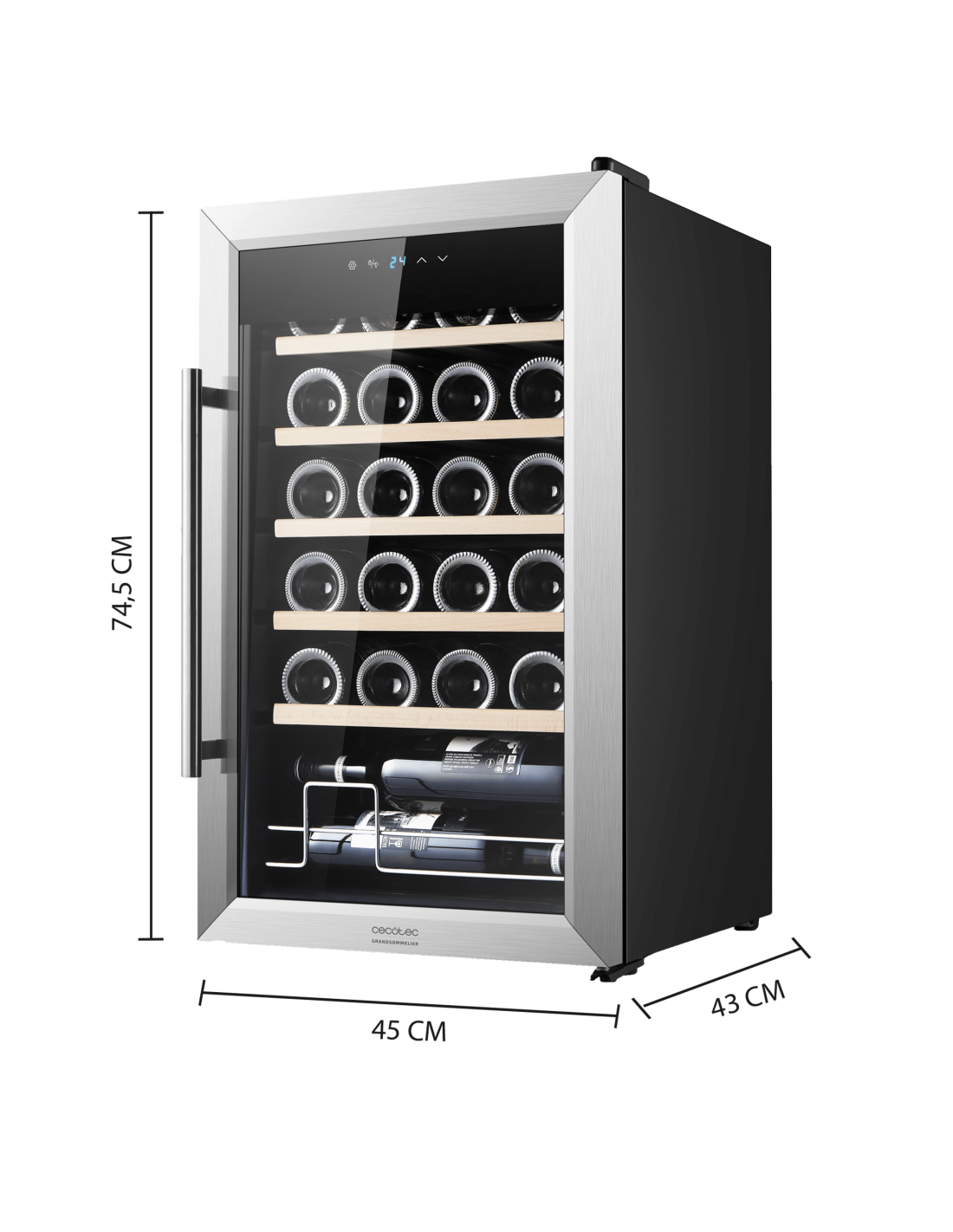 Bolero GrandSommelier 2450 Inox Compressor