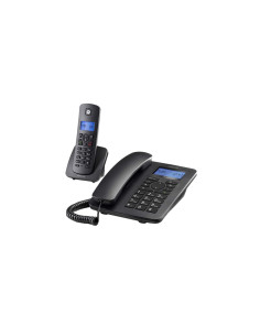 Motorola C4201 Teléfono DECT/analógico Identificador de llamadas Negro