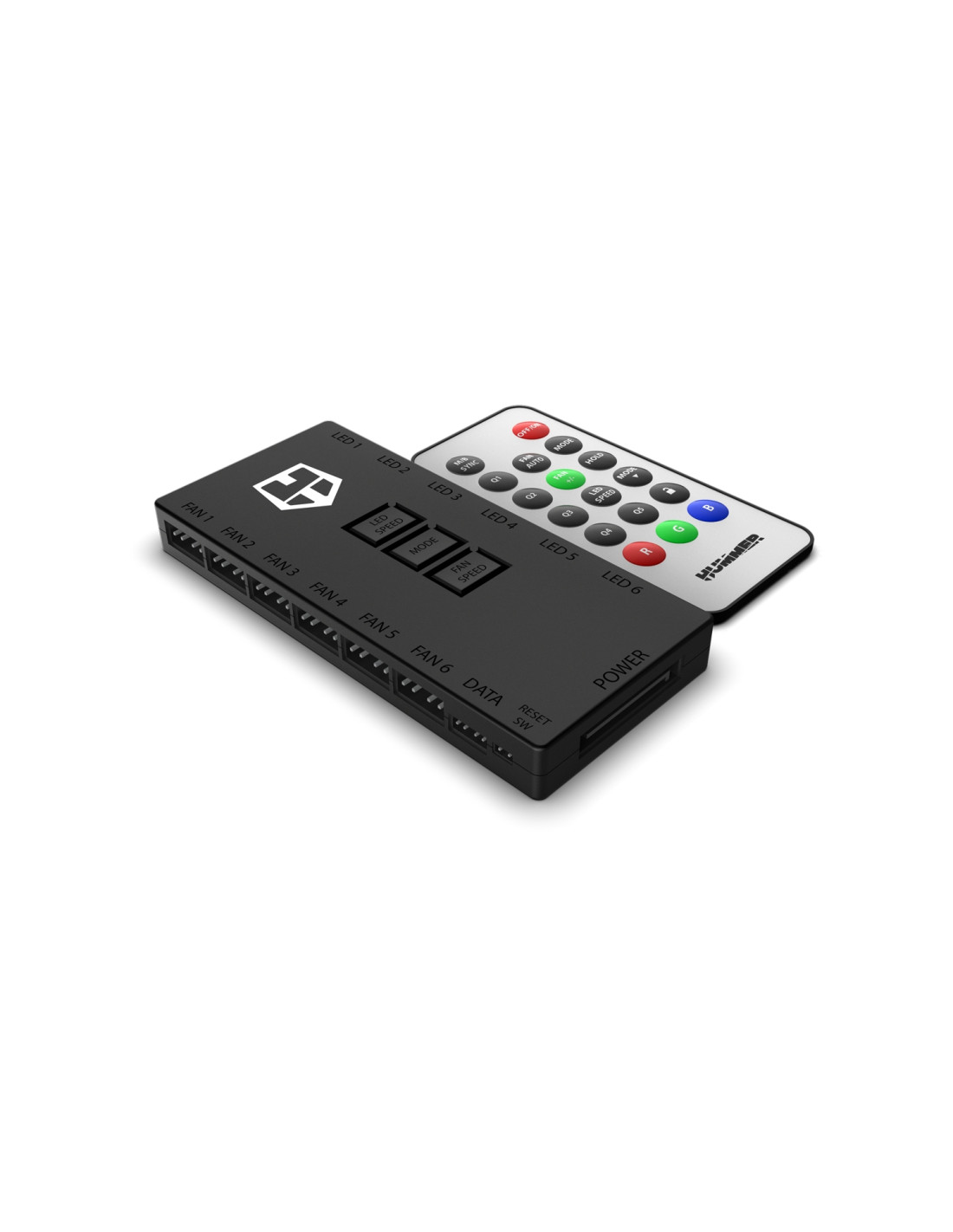 NOX R-HUB Universal Controlador RGB Negro