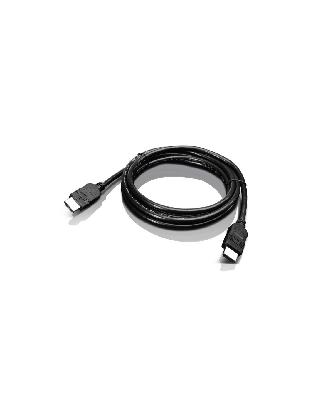 Lenovo Cable Hdmi tipo-a estandar macho a macho 2m negro