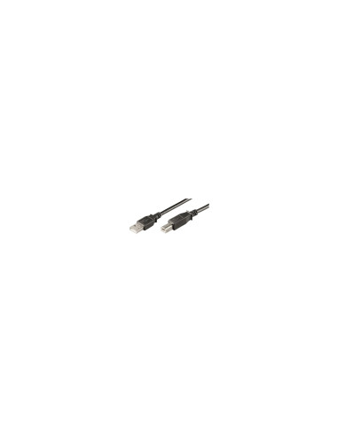 Ewent EC1006 cable USB USB 2.0 5 m USB A USB B 0,48 Gbit/s Negro