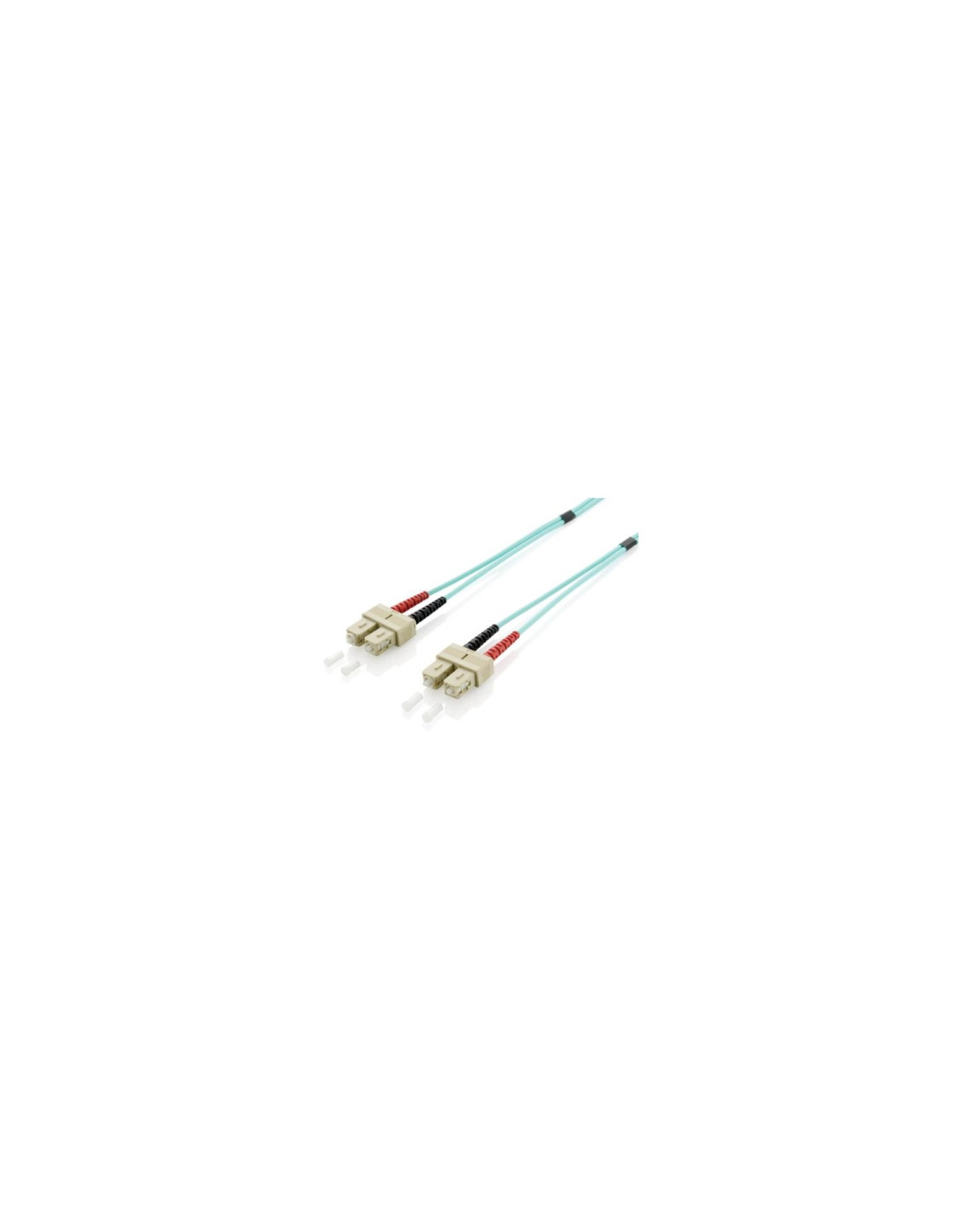 Equip 255322 cable de fibra optica 2 m SC OM3 Turquesa
