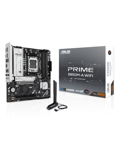 ASUS PRIME B850M-A WIFI AMD B850 Zócalo AM5 micro ATX