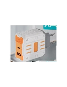 CARGADOR 20W USB- A / USB- C APOKIN