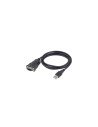 Cable convertidor Gembird usb 2.0 macho a puerto serie db9 macho 1.5m negro UAS-DB9M-02