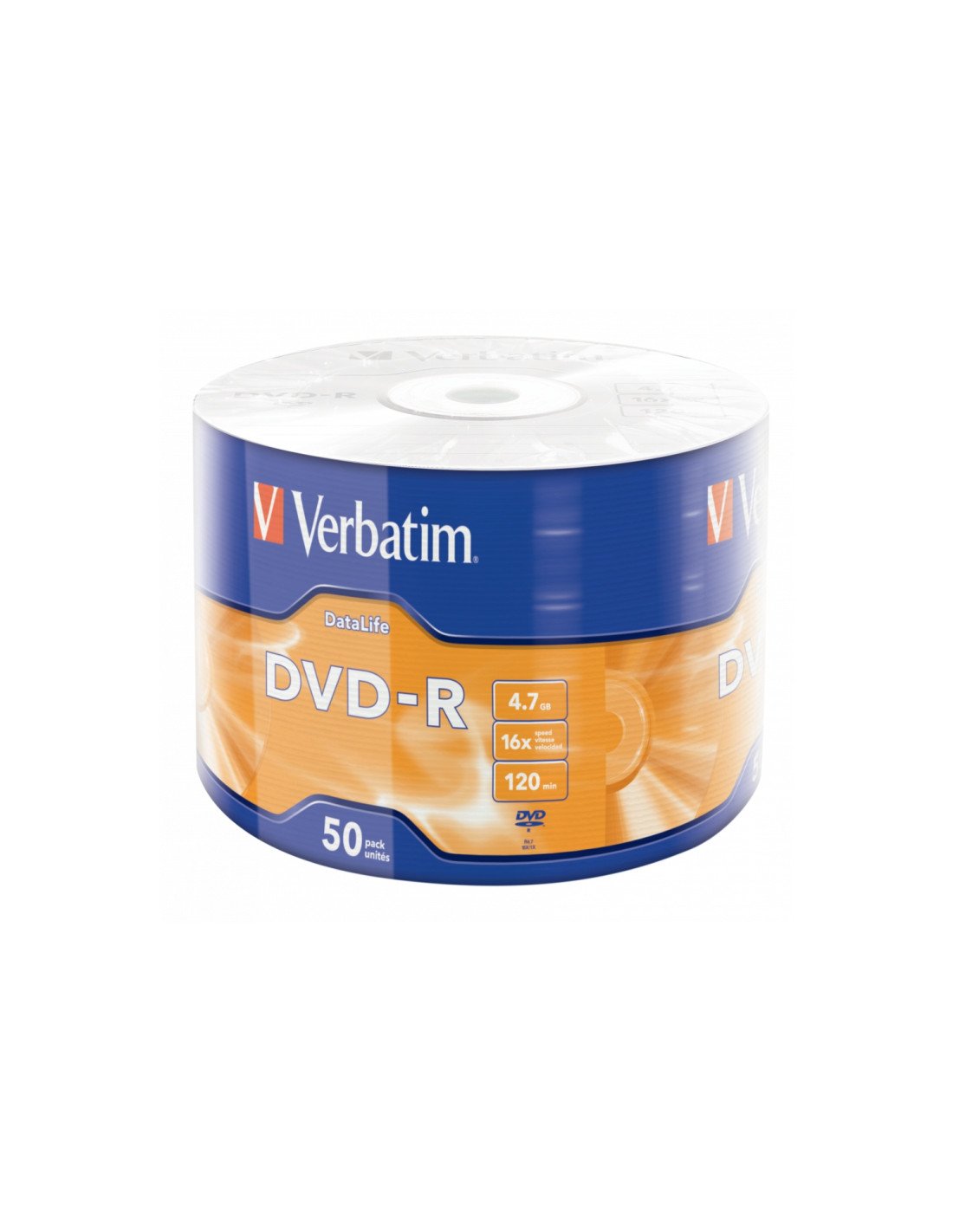 Dvd Verbatim 43791 DVD en blanco 4,7 GB DVD-R 50 pieza(s) 43791