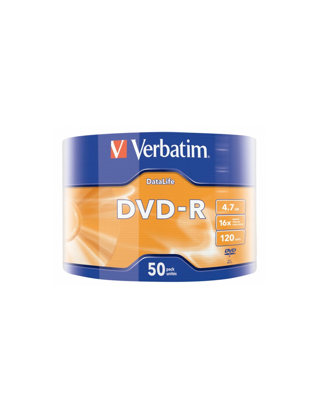 Dvd Verbatim 43791 DVD en blanco 4,7 GB DVD-R 50 pieza(s) 43791