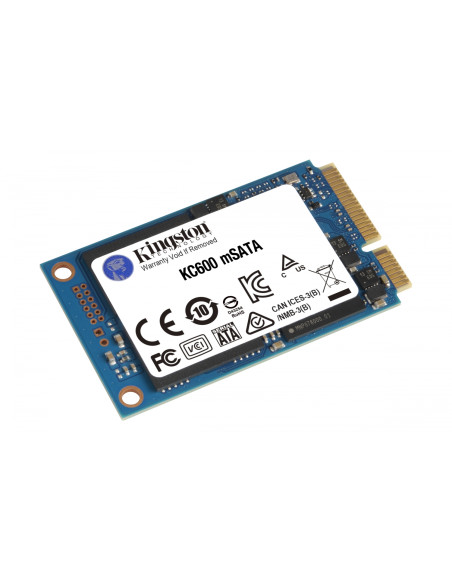 Kingston Technology Disco SSD KC600 SATA3 mSATA de 1024 G