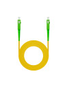 Nanocable 10.20.0005 cable de fibra optica 5 m SC/APC G.657.A2 Amarillo