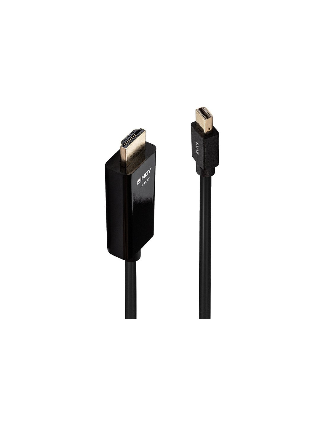 Lindy 36928 adaptador de cable de vÍ­deo 3 m Mini DisplayPort HDMI tipo A (Estándar) Negro