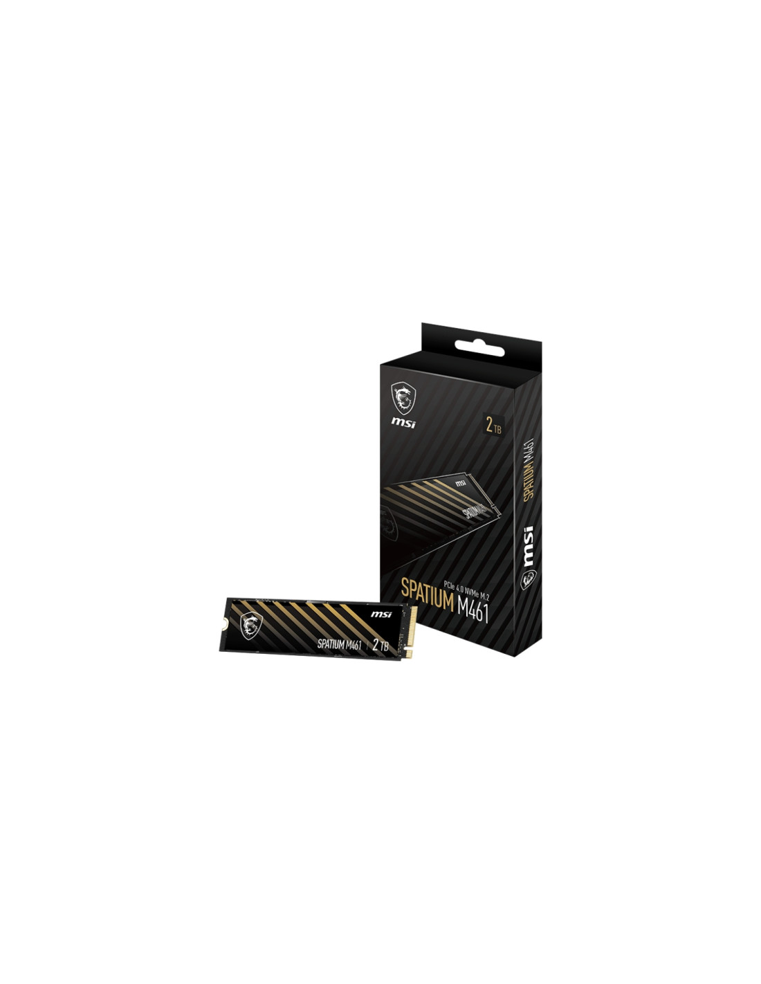 MSI S78-440Q550-P83 unidad de estado sólido M.2 2000 GB PCI Express 4.0 3D NAND NVMe