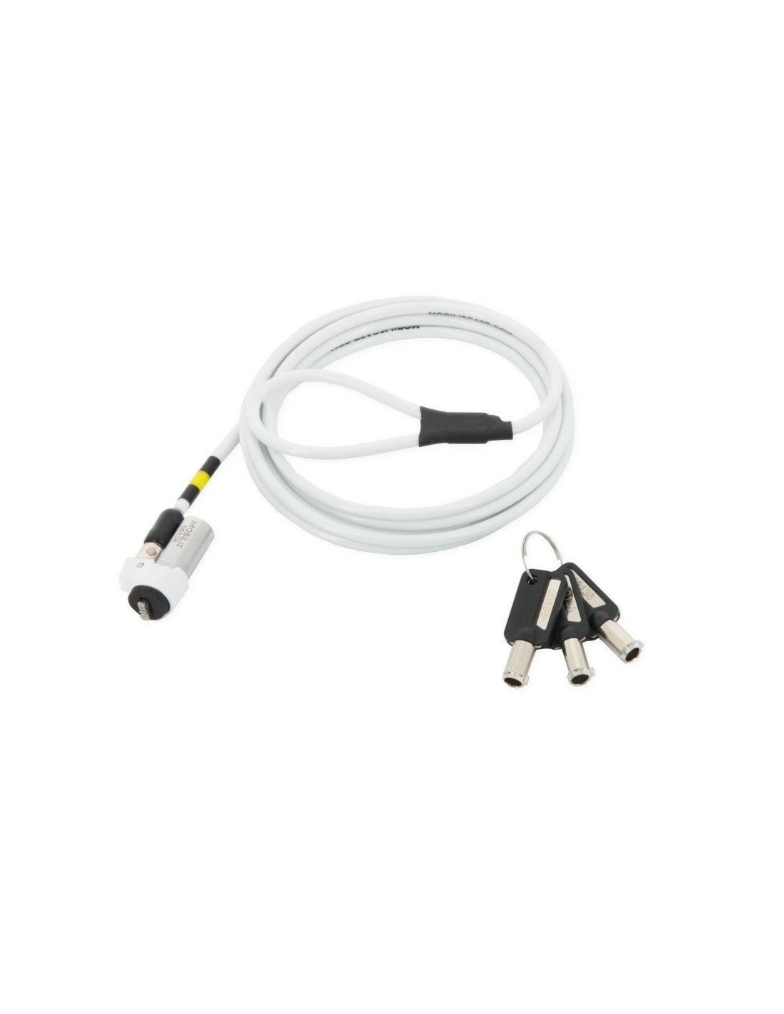 Mobilis 001328 cable antirrobo Blanco 1,8 m