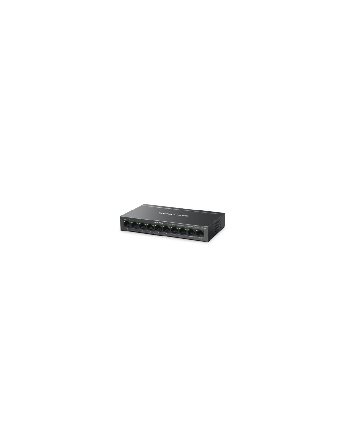 Mercusys MS110CP switch Fast Ethernet (10/100) Energía sobre Ethernet (PoE) Negro