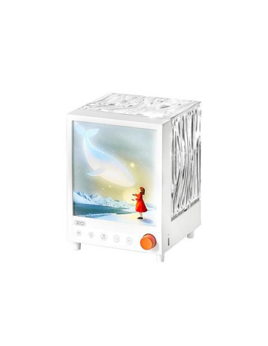 ALTAVOZ BLUETOOTH CON LÁMPARA DECORATIVA Y EFECTOS LED