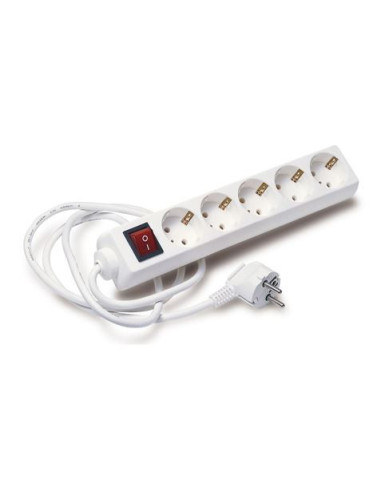 BASE MULTIPLE CON INTERRUPTOR CON 6 TOMAS