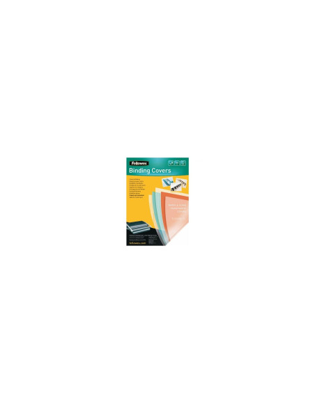 FELLOWES 5375901 PACK DE 100 PORTADAS DE PVC TRANSPARENTE TAMAÍ‘O A4