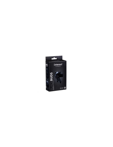 Intenso Black Buds T300A Auriculares Dentro de oÍ­do Llamadas/Música/Deporte/Uso diario Negro