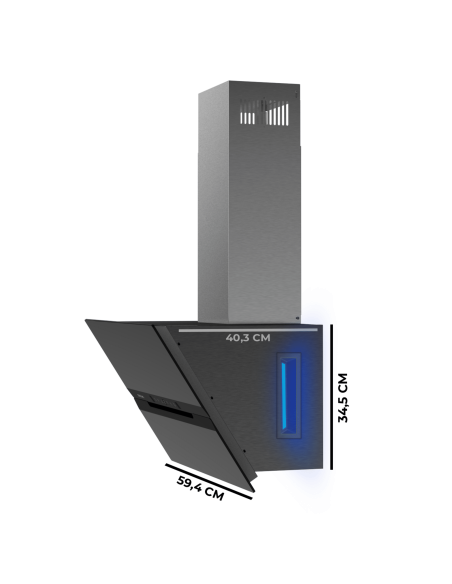 Bolero Flux DT 608010 Glass Black A++