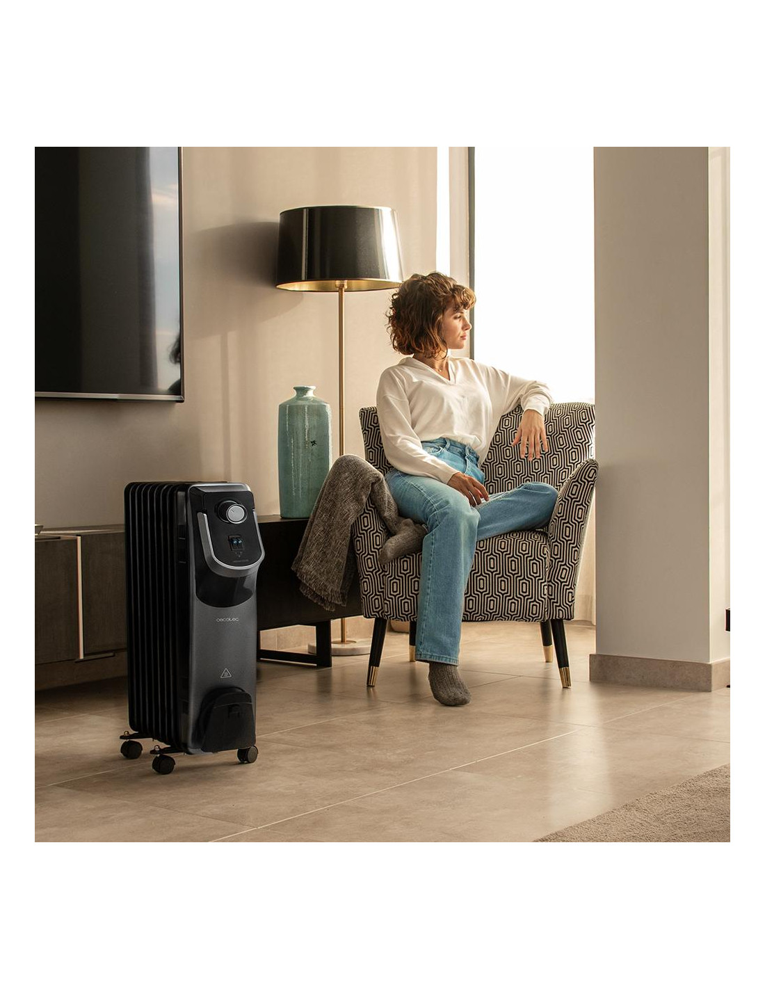 Radiador de aceite ReadyWarm 9000 Space 360 Black