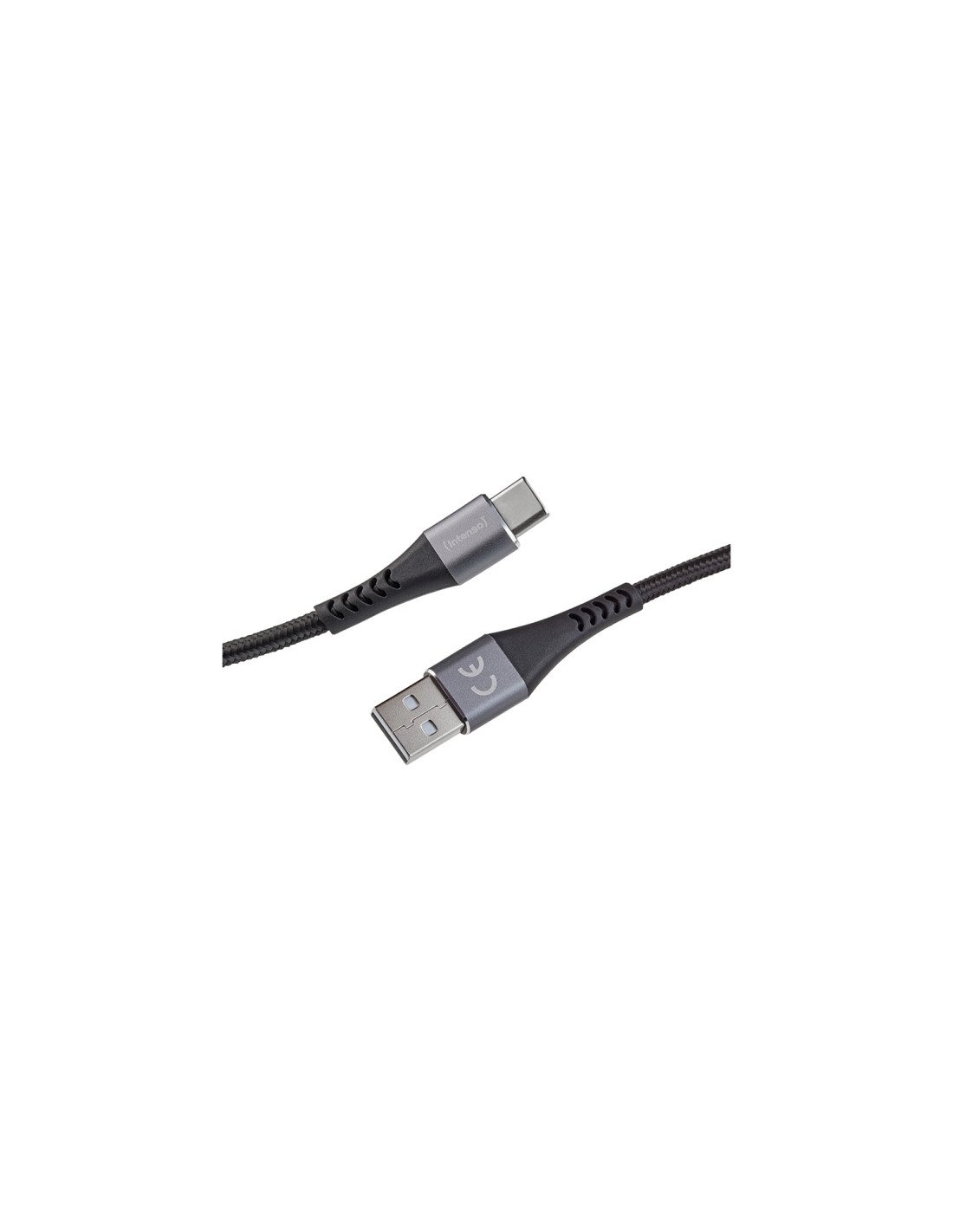 Intenso Cable de carga/datos USB-C A315C, 1,5 m, carga rápida hasta 60 vatios, negro