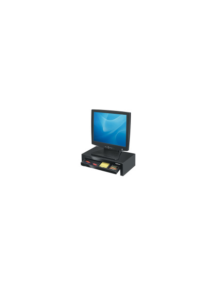 Fellowes Designer Suites 53,3 cm (21") Escritorio Negro, Perlado