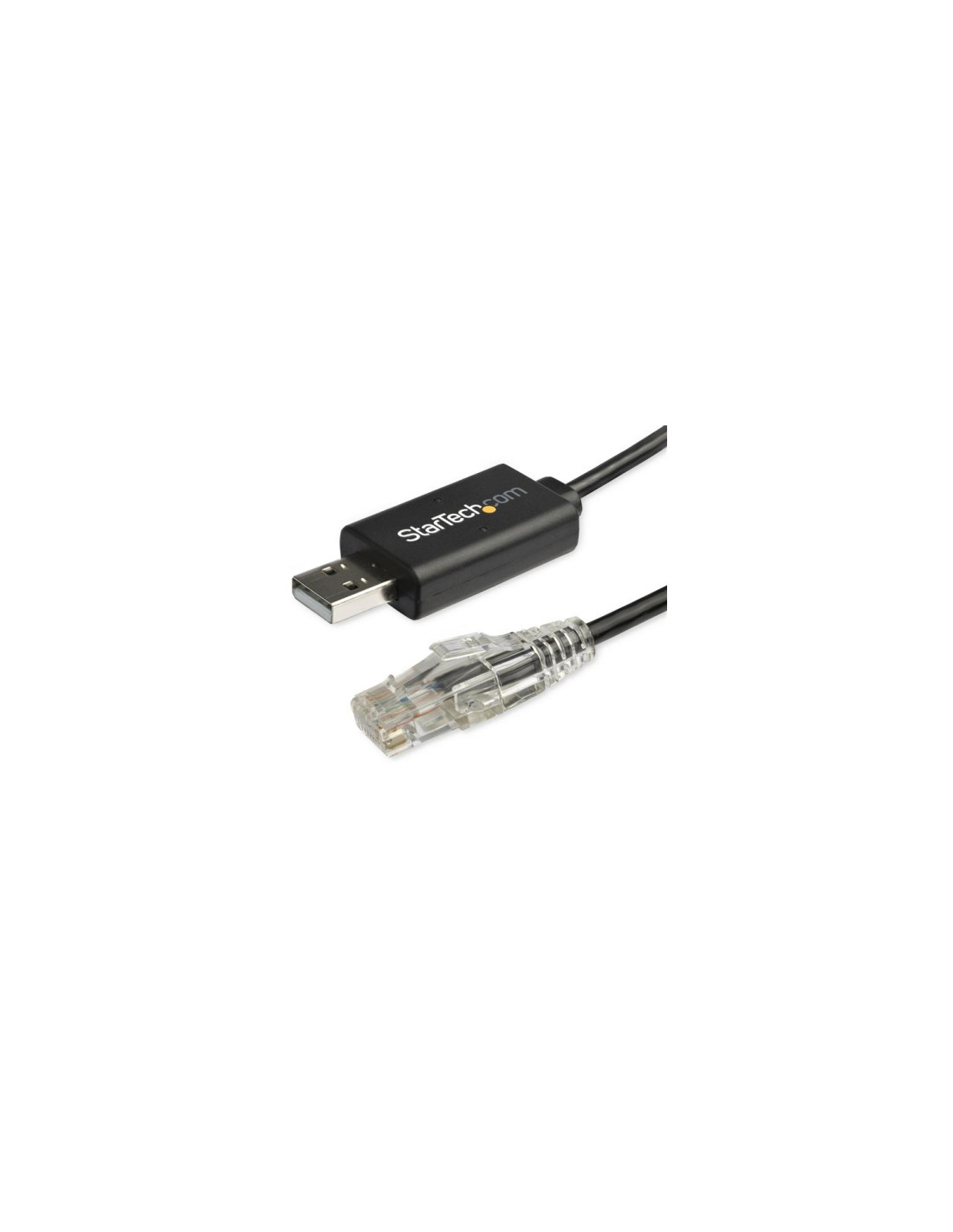 StarTech.com Cable Rollover para Consola Cisco - USB a RJ45 - 1.8m Negro