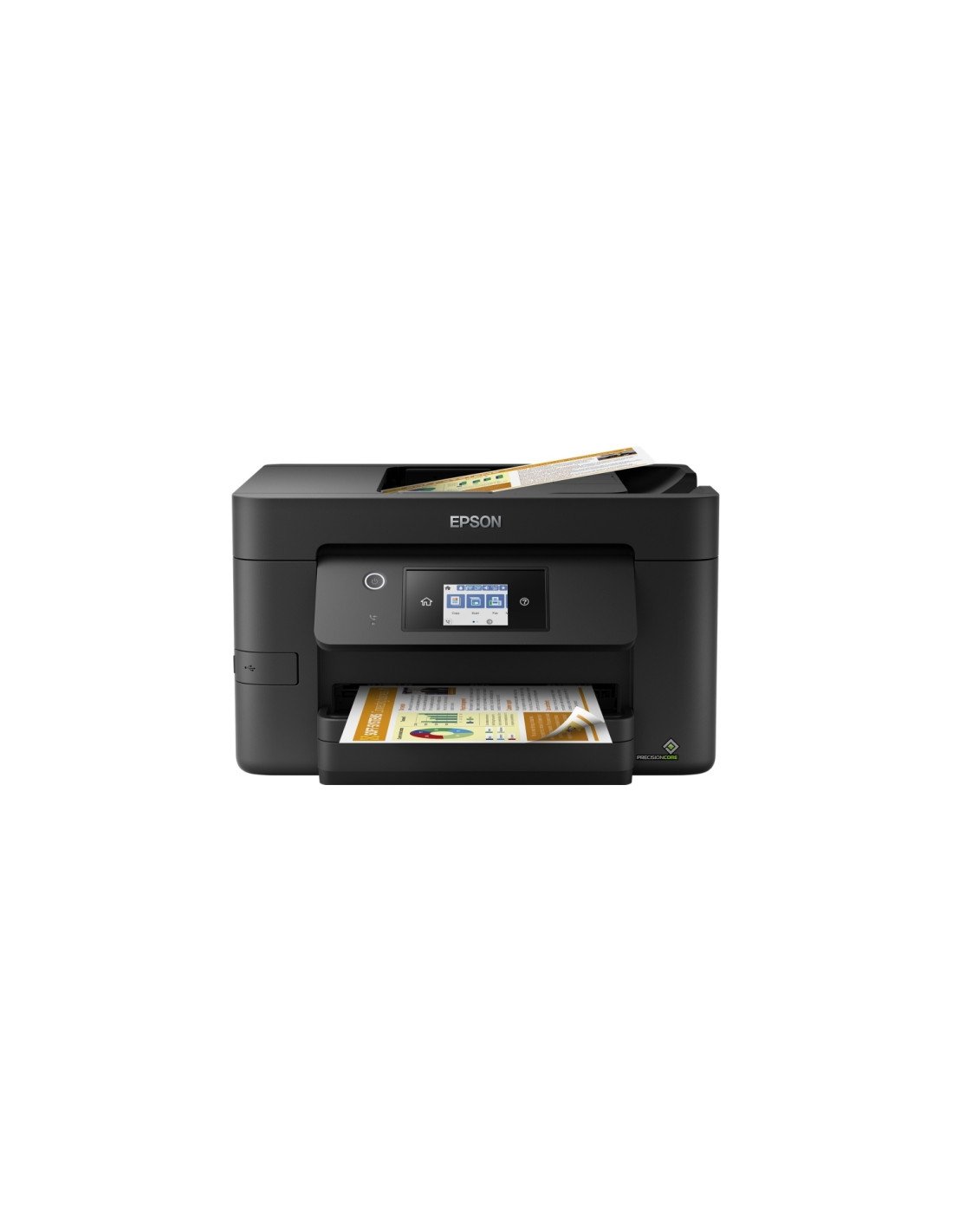 Impresora multifuncion epson workForce pro WF-3820DWF usb fax duplex A4 negro C11CJ07403